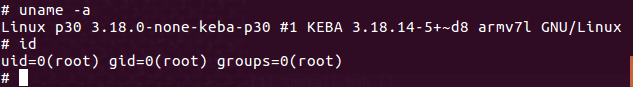 KEBA-Rootshell